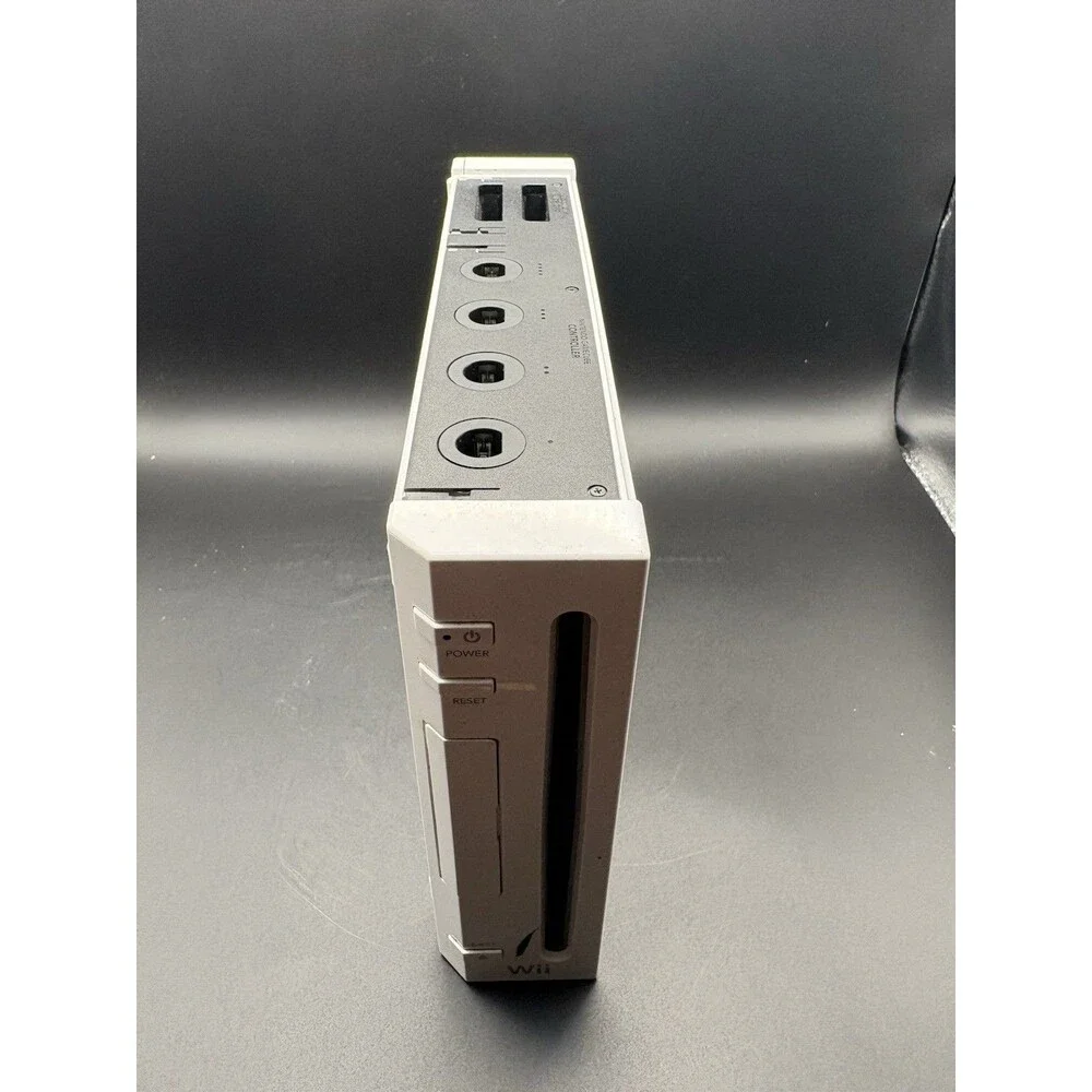 Nintendo Wii RVL-001 Modded Homebrew GameCube Compatible USB Setup Console Only
